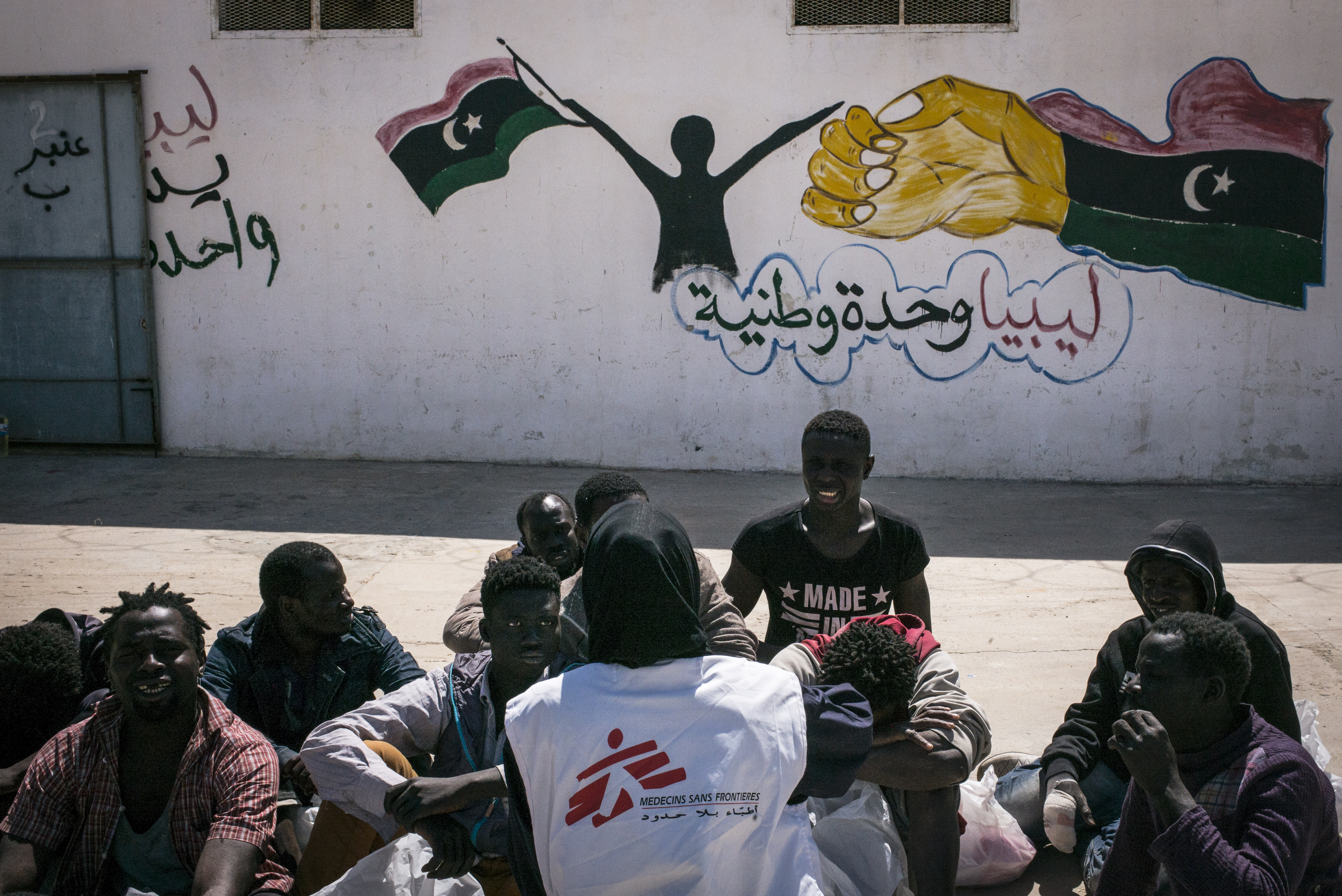 Libya migrant refugee detainee detention