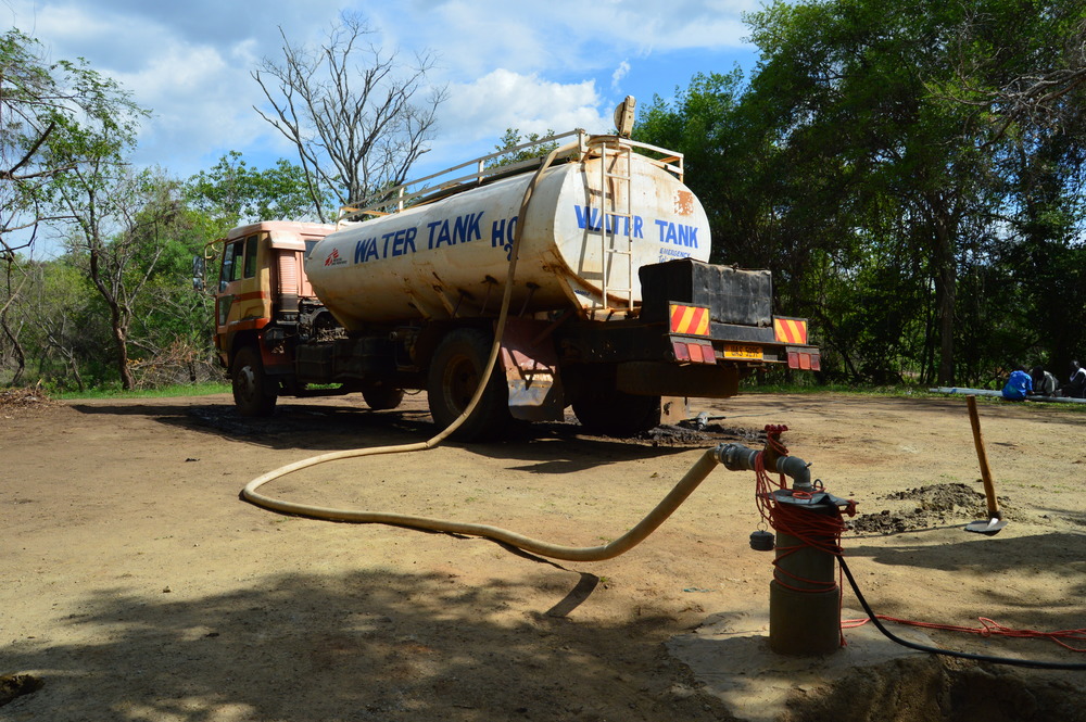 South Sudan Uganda refugee water and sanitation