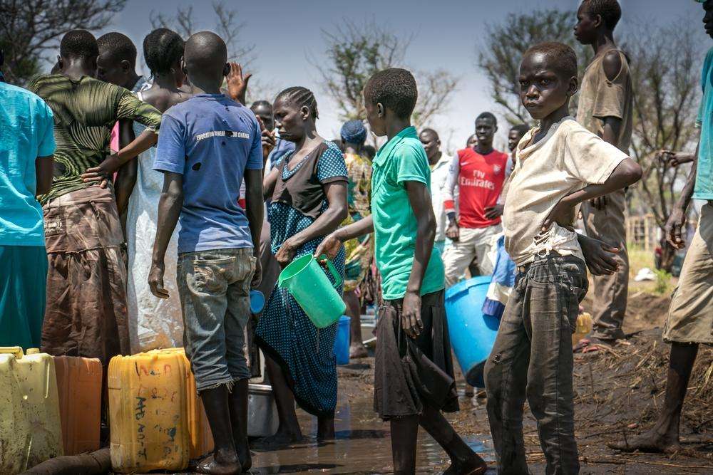 South Sudan Uganda refugee