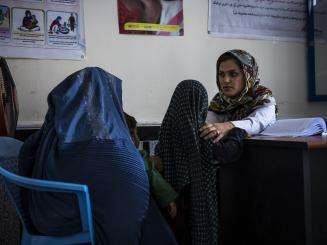 MSF clinic on on the outskirts of Herat City