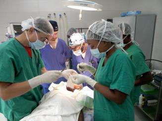 Pediatric plastic reconstructive surgery in Liberia