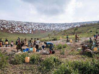 Living conditions in Rhoe Camp, DR Congo