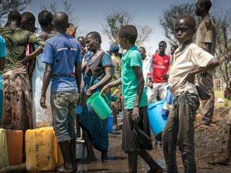 South Sudan Uganda refugee
