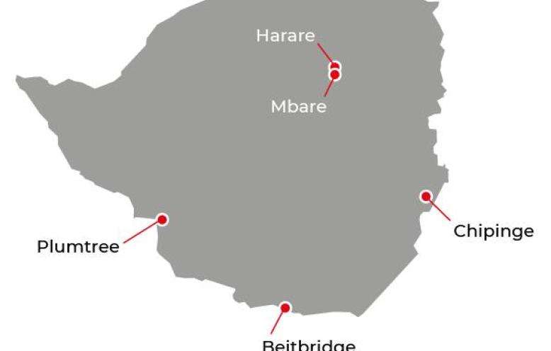 Zimbabwe IAR map 2022