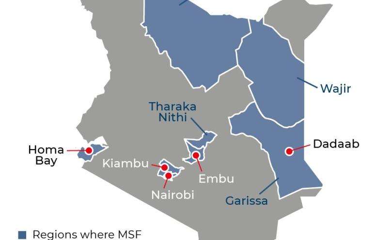 Kenya IAR Map 2022