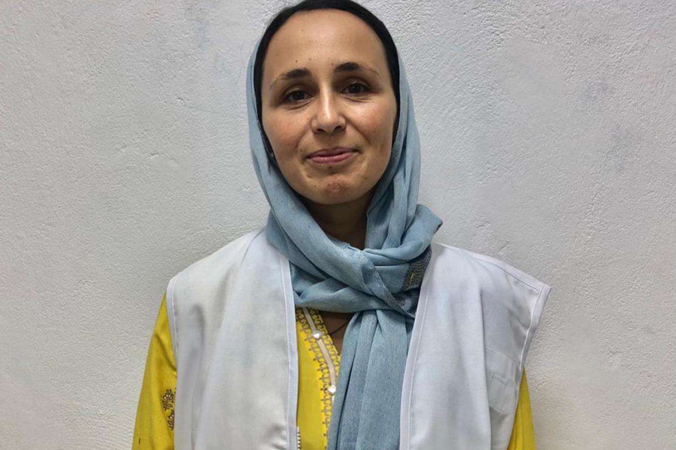 Dr. Monica Costeira, a pediatrician with MSF in Afghanistan.