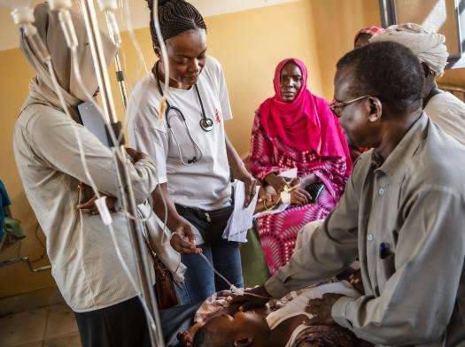Malaria outbreak in North Darfur, Sudan