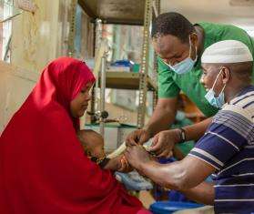 MSF hospital in Dagahaley, Dadaab regugee complex